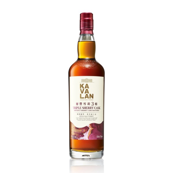 Kavalan Triple Sherry уиски 0.700 л